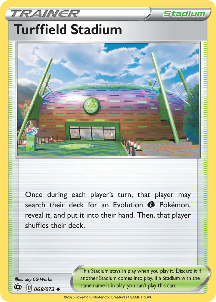 Turffield Stadium z edície Champion's Path, karta č.68