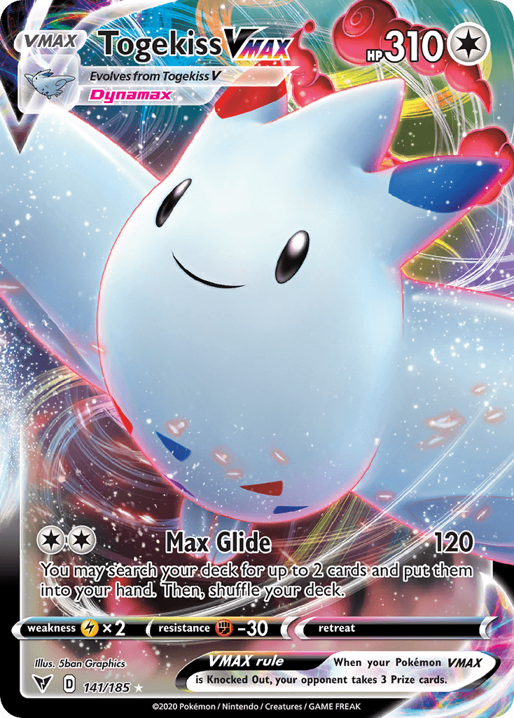Togekiss VMAX z edície Vivid Voltage, karta č.141