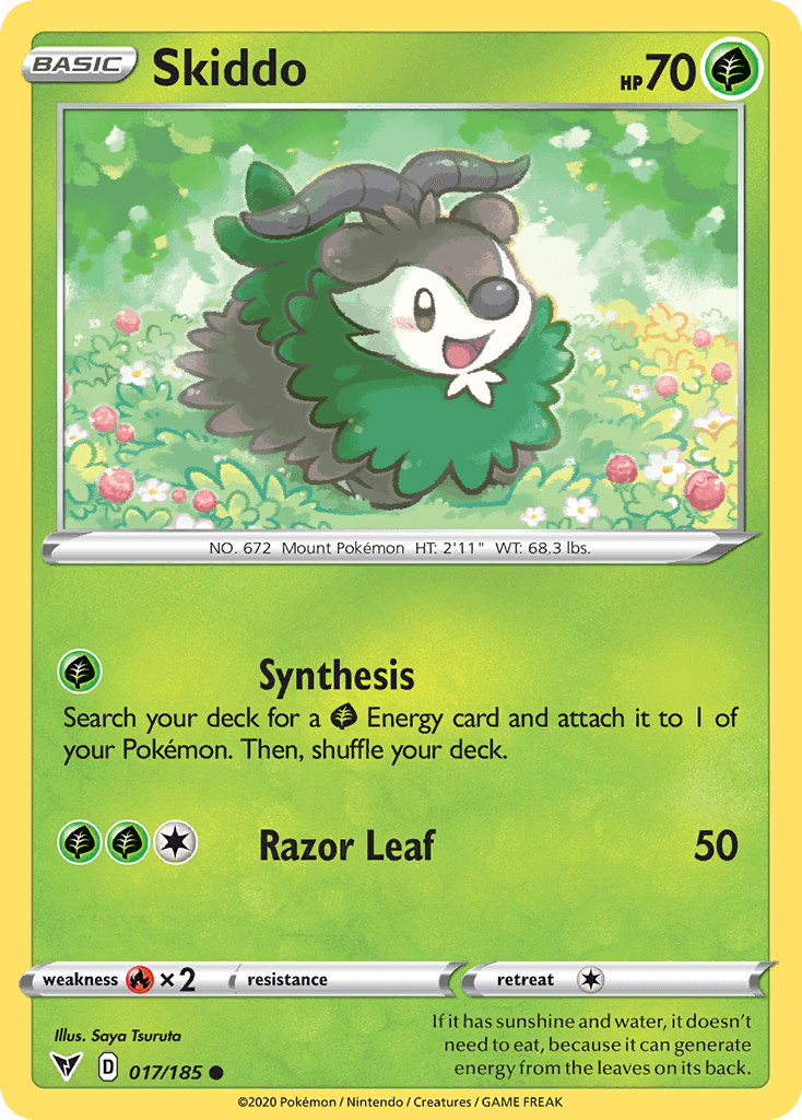 Skiddo z edície Vivid Voltage, karta č.17