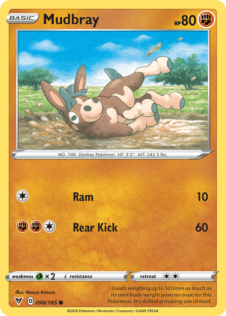 Mudbray z edície Vivid Voltage, karta č.96