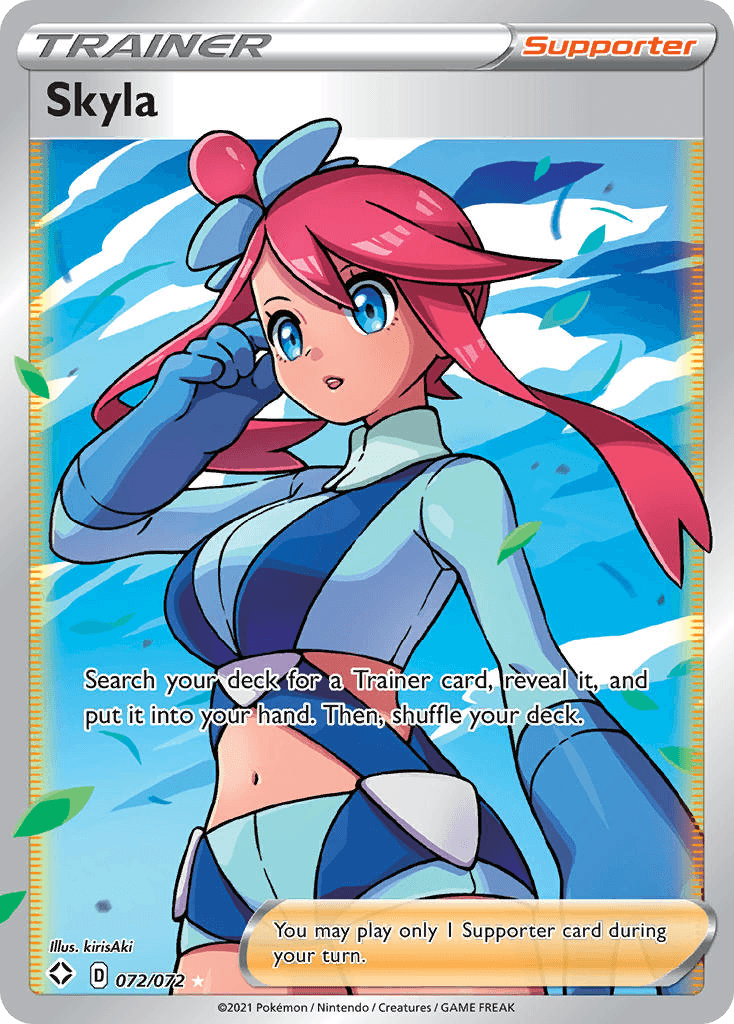 Skyla z edície Shining Fates, karta č.72
