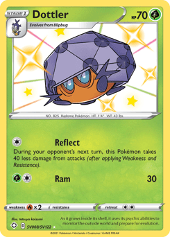 Dottler z edície Shining Fates Shiny Vault, karta č.SV008