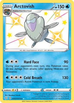 Arctovish z edície Shining Fates Shiny Vault, karta č.SV037