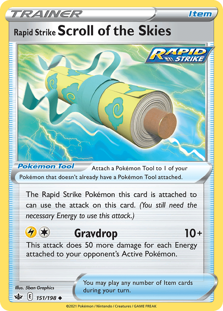 Rapid Strike Scroll of the Skies z edície Chilling Reign, karta č.151