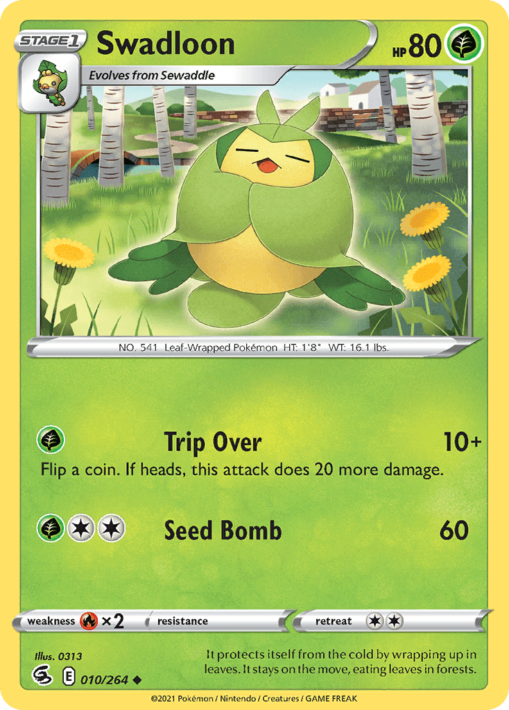 Swadloon z edície Fusion Strike, karta č.10