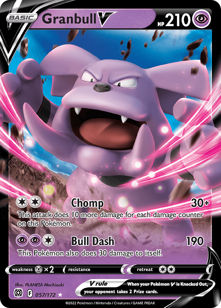 Granbull V z edície Brilliant Stars, karta č.57