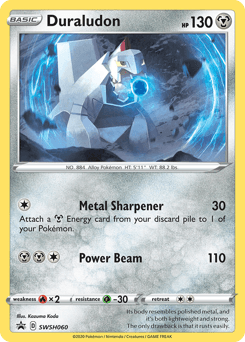 Duraludon z edície SWSH Black Star Promos, karta č.SWSH060