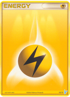 Lightning Energy z edície EX Trainer Kit 2 Minun, karta č.12