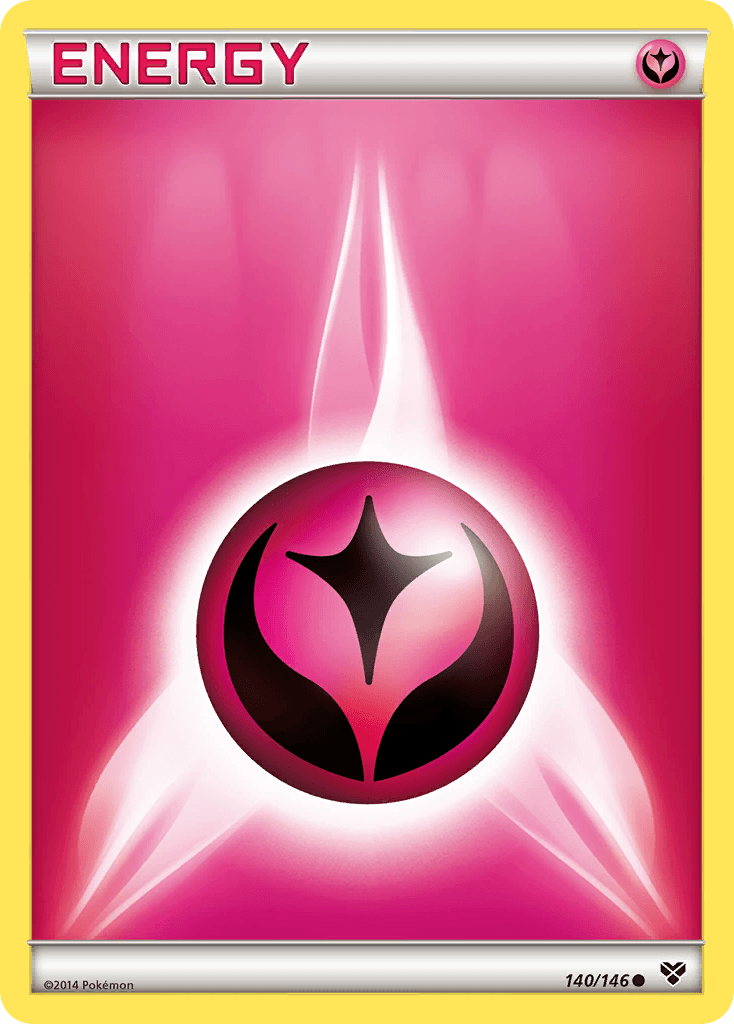 Fairy Energy z edície XY, karta č.140
