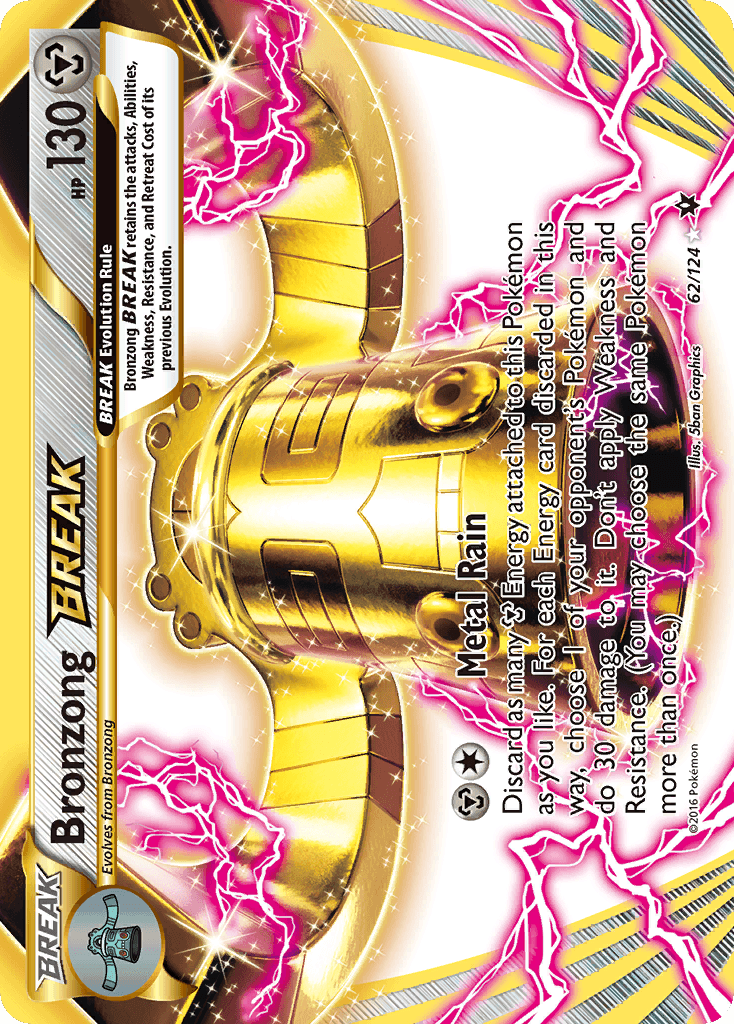 Bronzong BREAK z edície Fates Collide, karta č.62