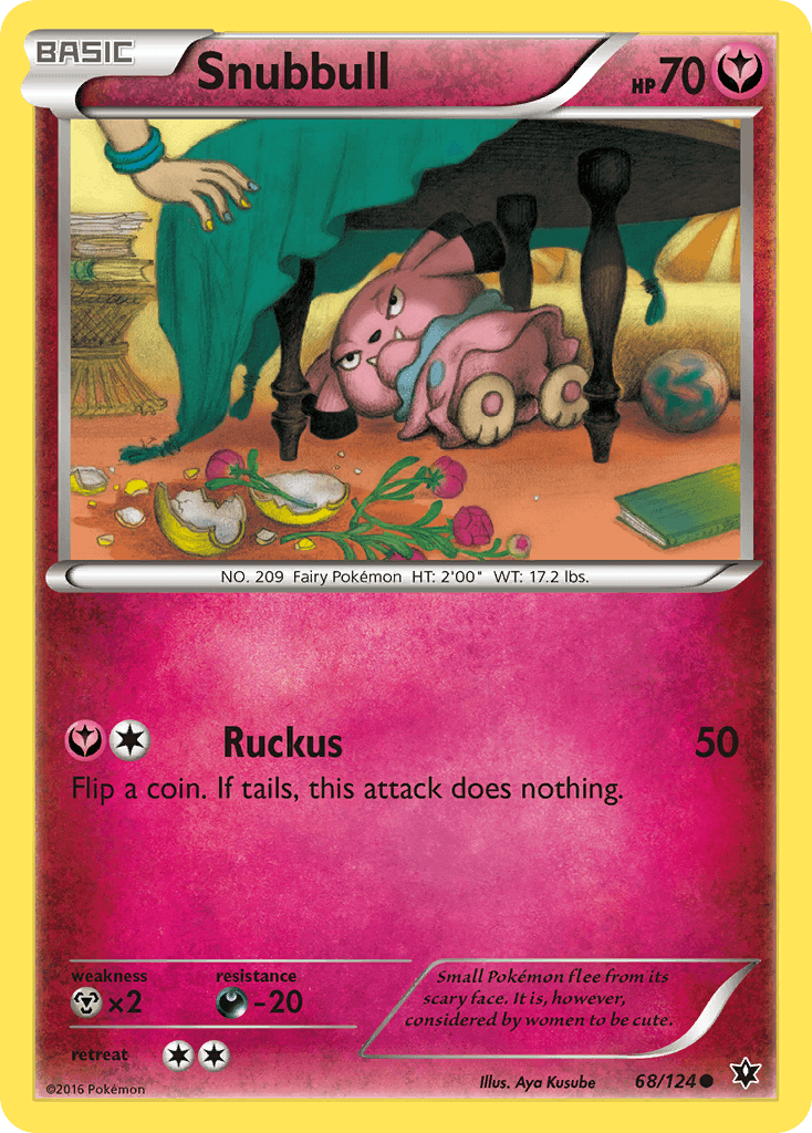Snubbull z edície Fates Collide, karta č.68