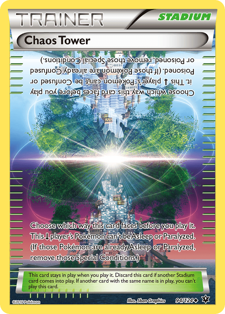 Chaos Tower z edície Fates Collide, karta č.94