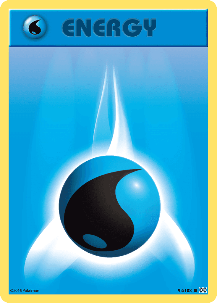 Water Energy z edície Evolutions, karta č.93