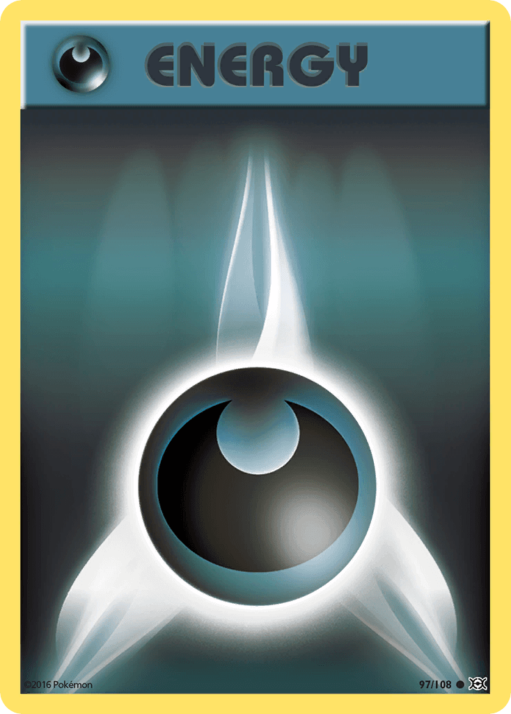 Darkness Energy z edície Evolutions, karta č.97