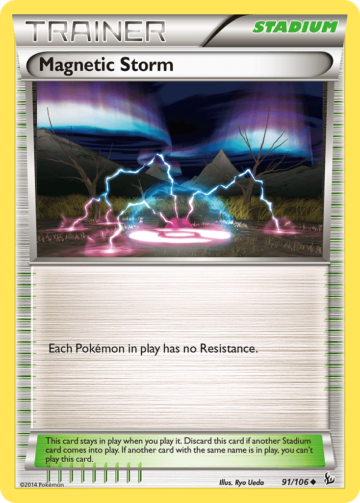 Magnetic Storm z edície Flashfire, karta č.91