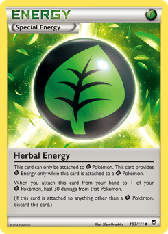 Herbal Energy z edície Furious Fists, karta č.103