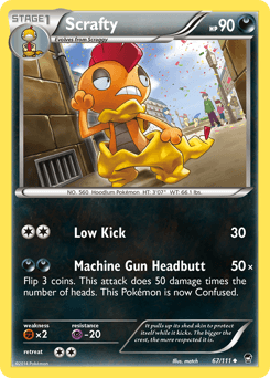 Scrafty z edície Furious Fists, karta č.67
