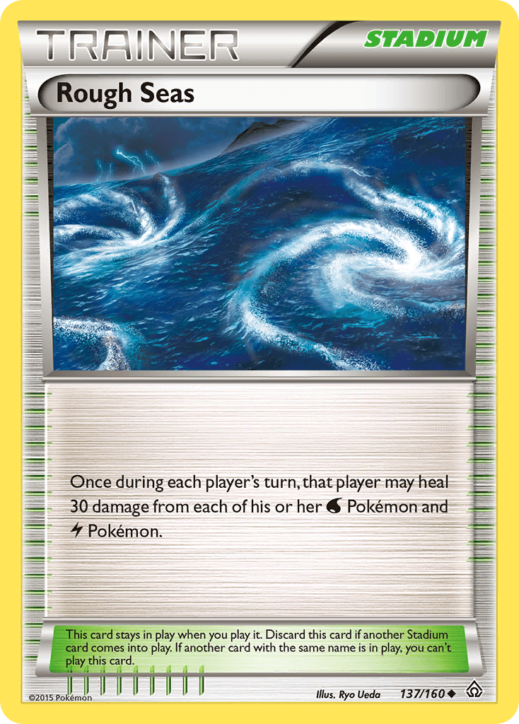 Rough Seas z edície Primal Clash, karta č.137
