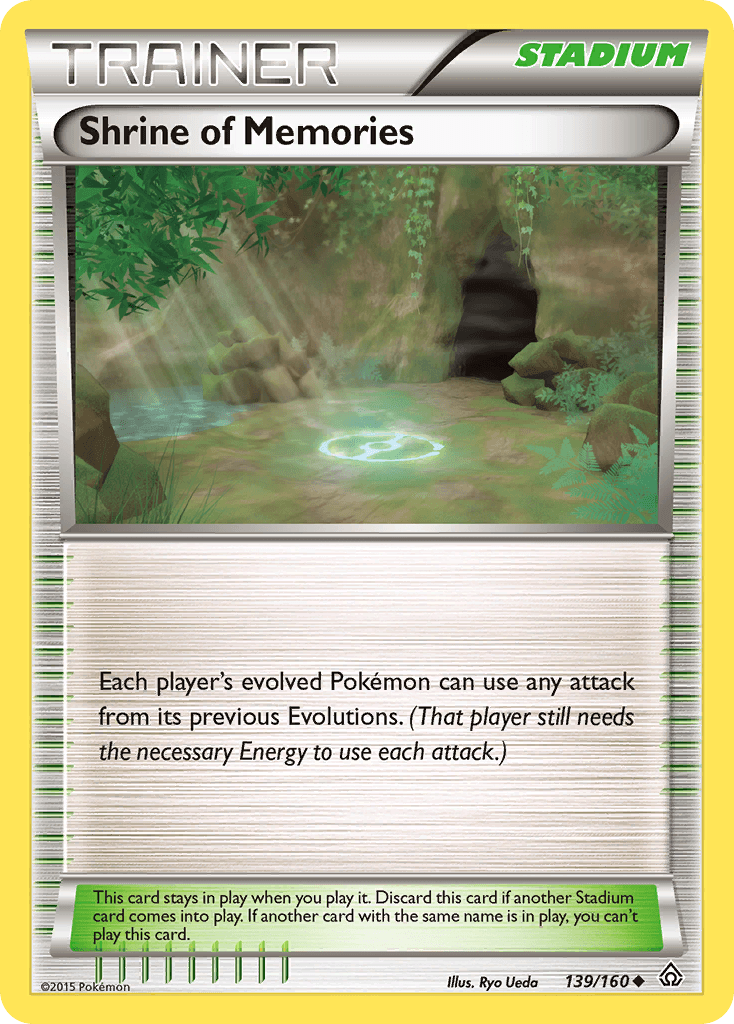 Shrine of Memories z edície Primal Clash, karta č.139
