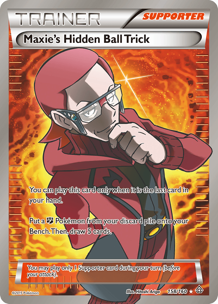 Maxie's Hidden Ball Trick z edície Primal Clash, karta č.158