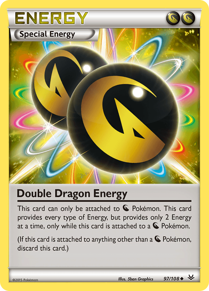 Double Dragon Energy z edície Roaring Skies, karta č.97