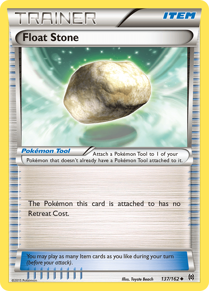 Float Stone z edície BREAKthrough, karta č.137