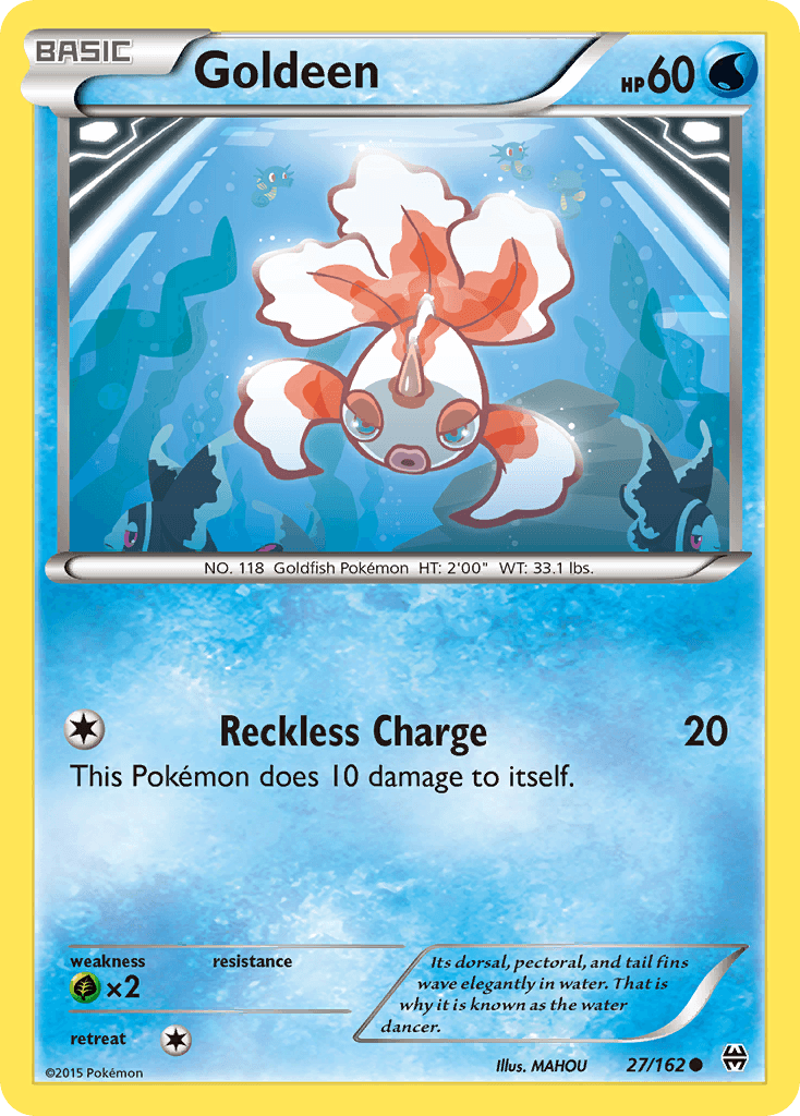 Goldeen z edície BREAKthrough, karta č.27