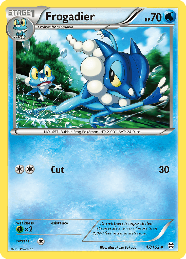 Frogadier z edície BREAKthrough, karta č.47