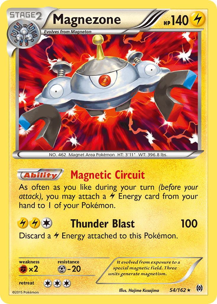 Magnezone z edície BREAKthrough, karta č.54