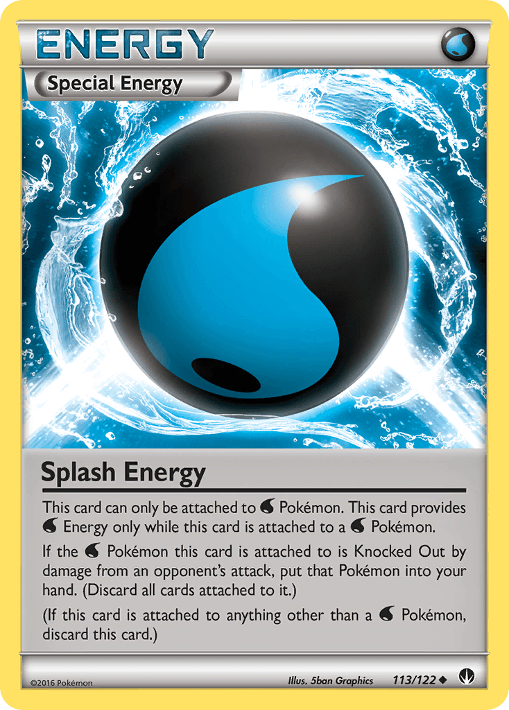 Splash Energy z edície BREAKpoint, karta č.113