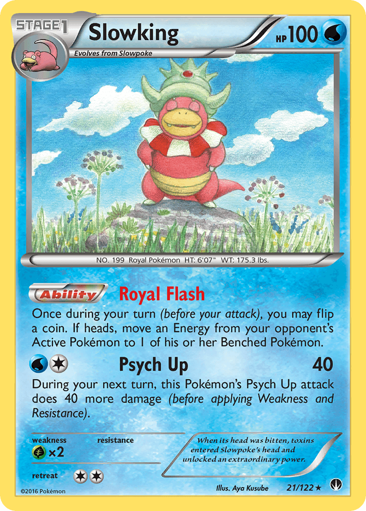 Slowking z edície BREAKpoint, karta č.21